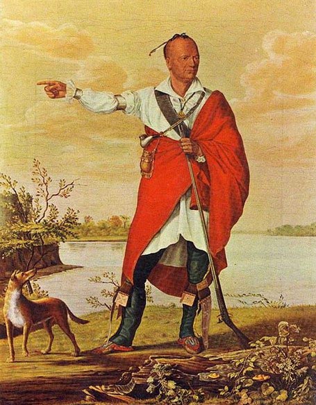 Oil portrait of Joseph Brant